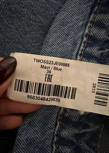 Mavi Mom Jeans - Görsel 2