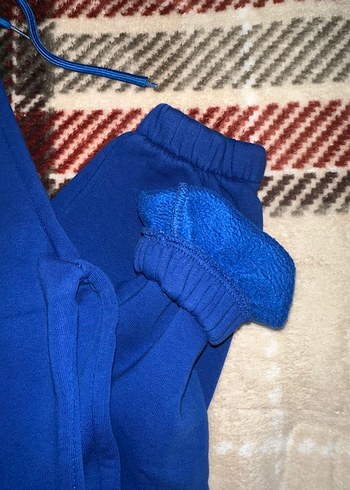 Kadın Mavi Rahat Kesim Eşofman Altı - Görsel 2