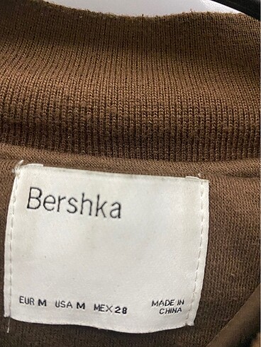 m Beden Bershka kolej ceket