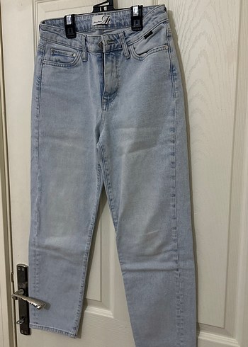 Mavi Kadın Denim Pantolon Normal Boy mom Jean - Görsel 2