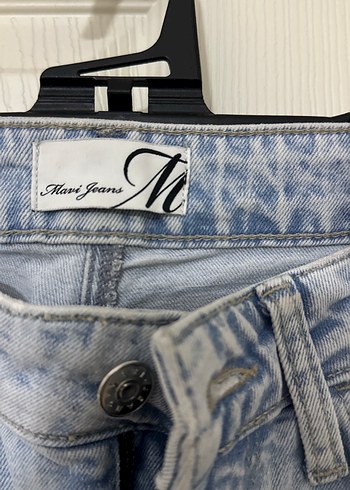 Mavi Kadın Denim Pantolon Normal Boy mom Jean - Görsel 3