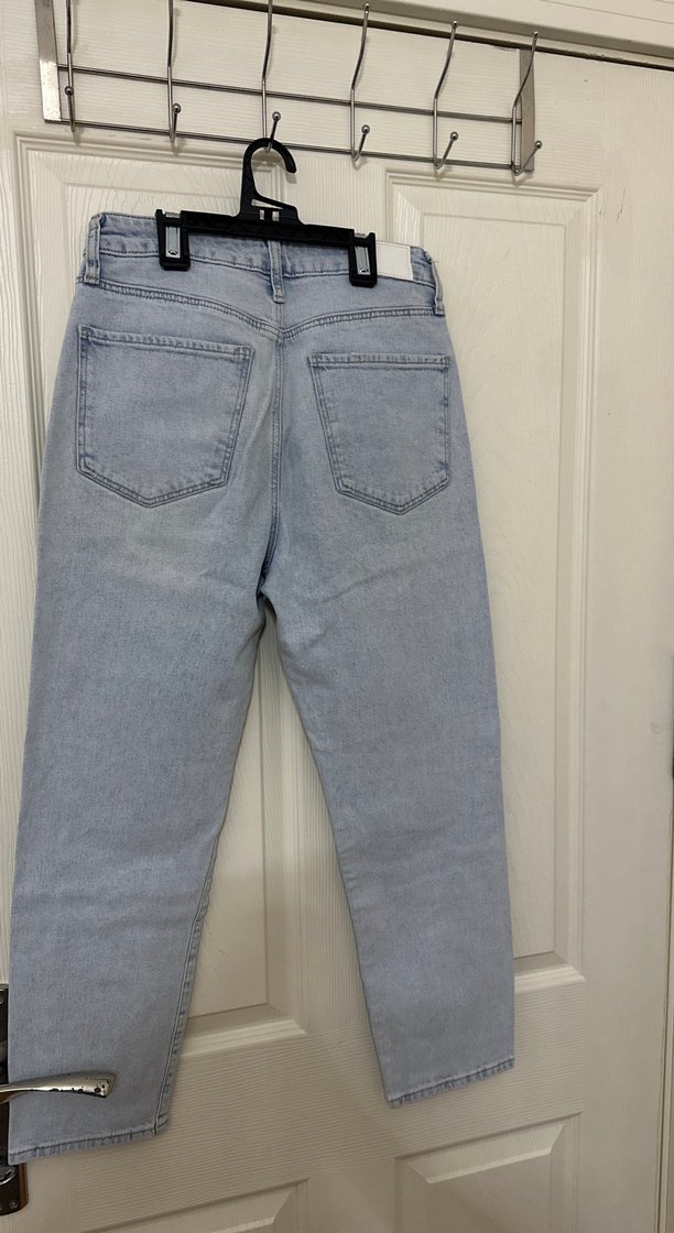 Mavi Kadın Denim Pantolon Normal Boy mom Jean - Görsel 4