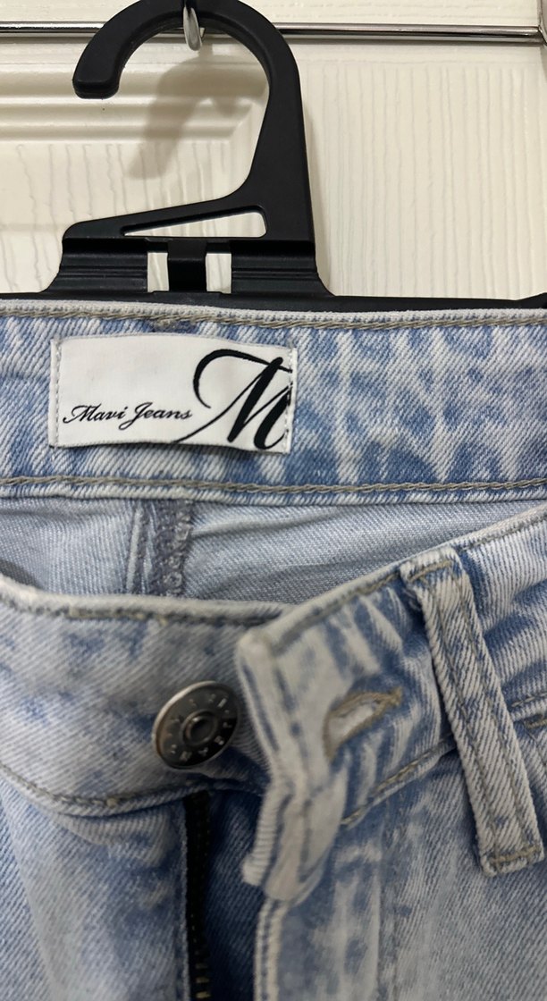 Mavi Kadın Denim Pantolon Normal Boy mom Jean - Görsel 3