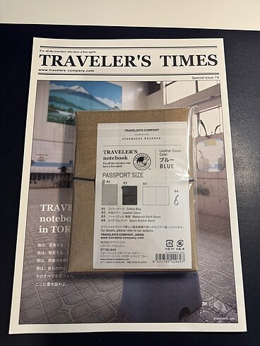 Beden Renk Travelers factory starbucks reserve notebook