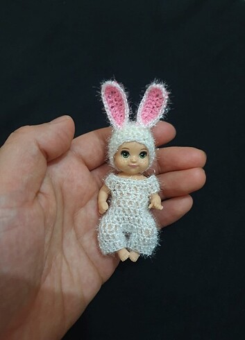 Barbie Tavşan kostümü minik bebek barbie urunleri