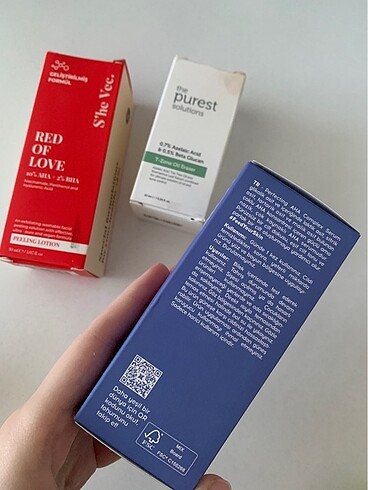Diğer The purest cream co she vec serum