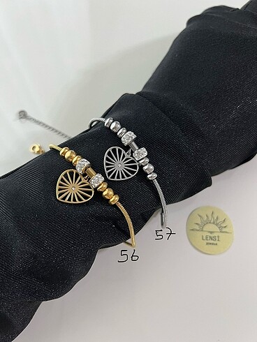  Beden çeşitli Renk Çelik charm bileklik küpe charm