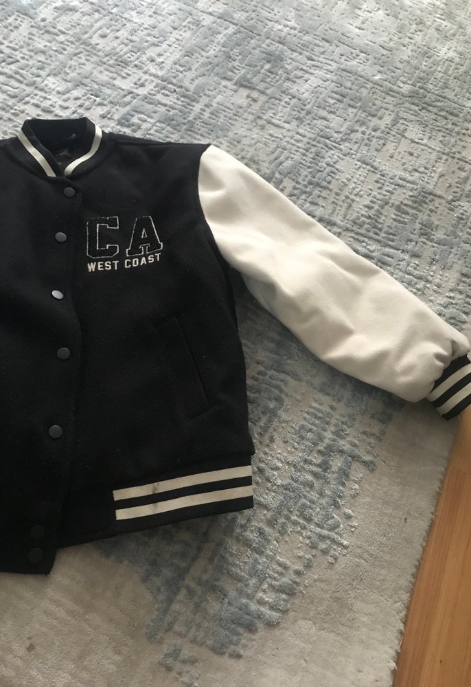 Düğmeli Siyah Erkek Çocuk Sweatshirt - Görsel 3