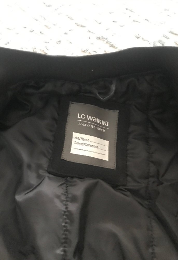 Düğmeli Siyah Erkek Çocuk Sweatshirt - Görsel 5