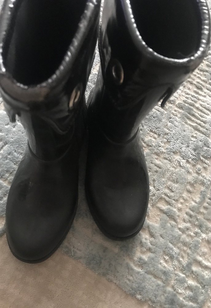 Siyah Tokalı Çocuk Kauçuk Bot - Görsel 4