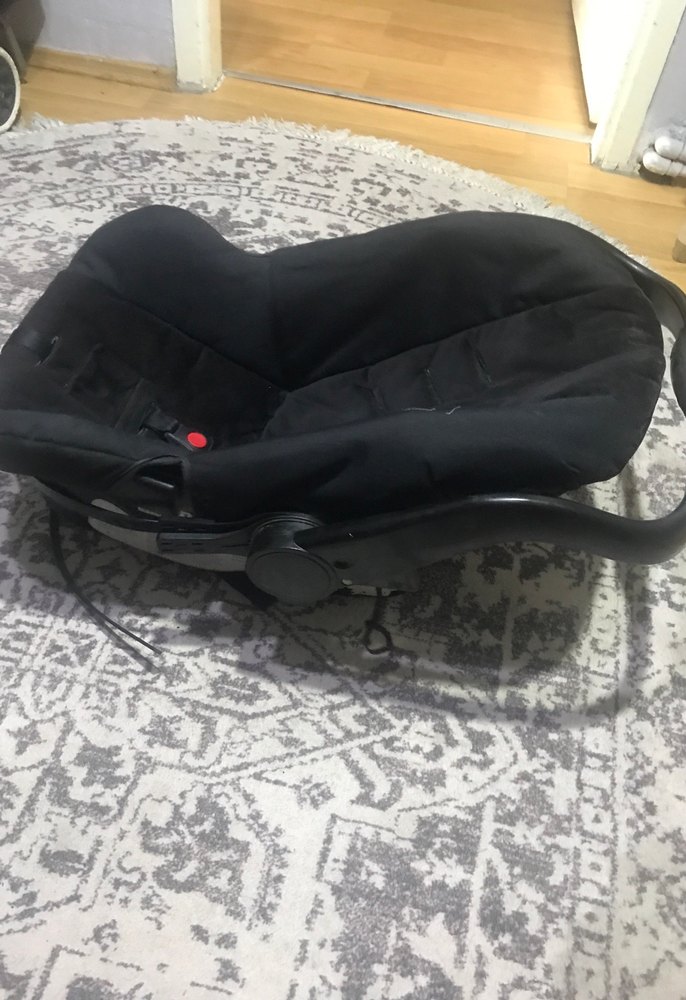 Siyah Bebek Oto Koltuğu yurt dışından alındı iyi durumda - Görsel 2