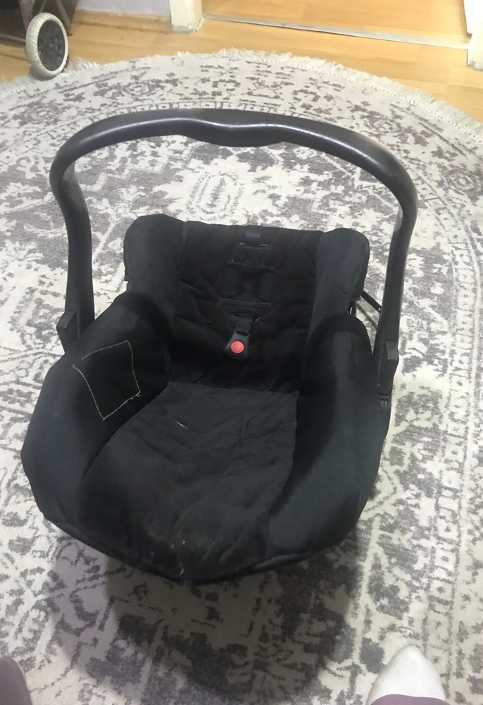 Siyah Bebek Oto Koltuğu yurt dışından alındı iyi durumda - Görsel 4
