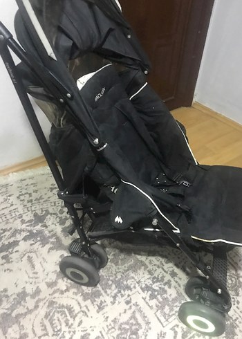 Siyah Maclaren Bebek Arabası - Görsel 4