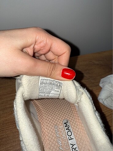 38,5 Beden ten rengi Renk skechers d'lites