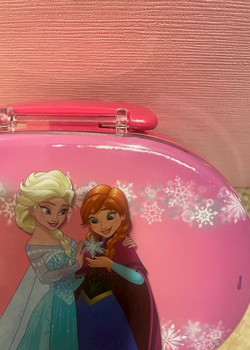 Pembe Renkte Frozen Beslenme Çantası - Görsel 2