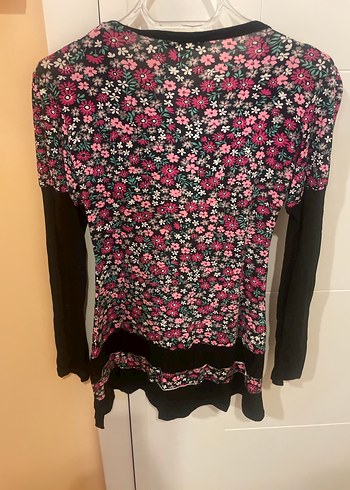 Çiçek desenli bluz tunik - Görsel 5