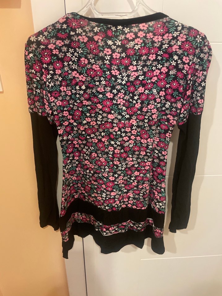 Çiçek desenli bluz tunik - Görsel 5