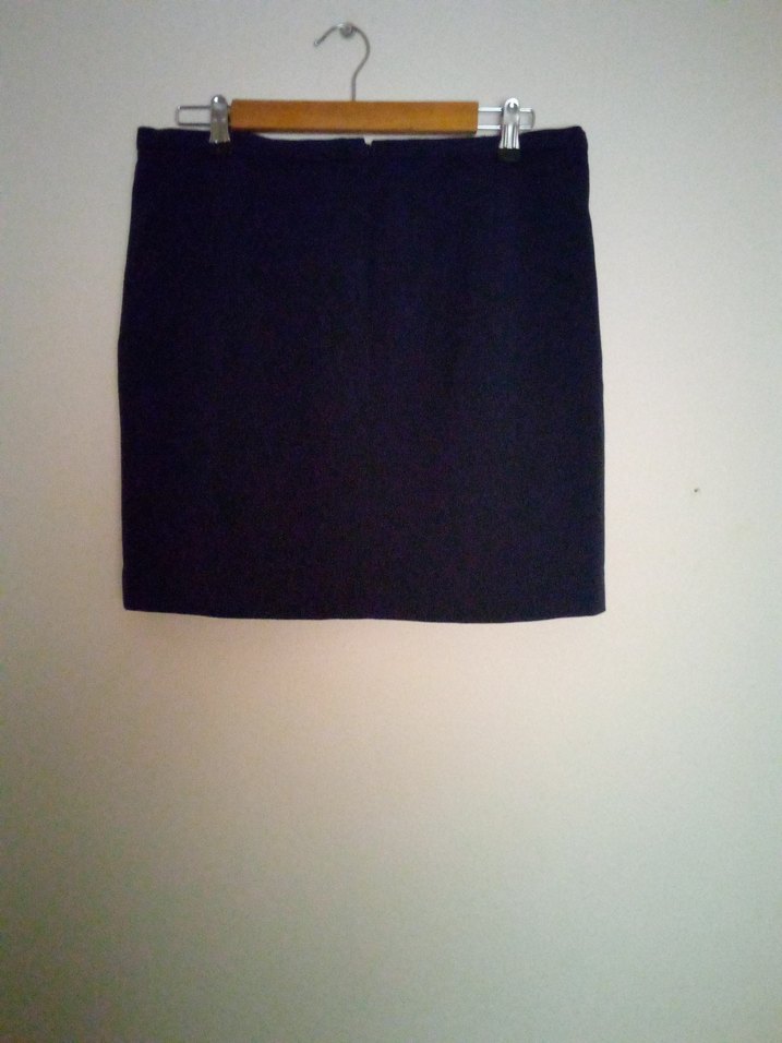 lacivert mini etek 40 beden - Görsel 3