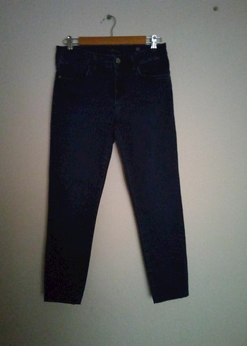 Lacivert Kadın mavi marka dar pantolon 38 beden - Görsel 2