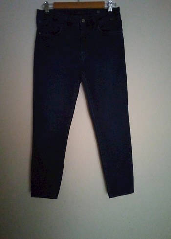 Lacivert Kadın mavi marka dar pantolon 38 beden - Görsel 3