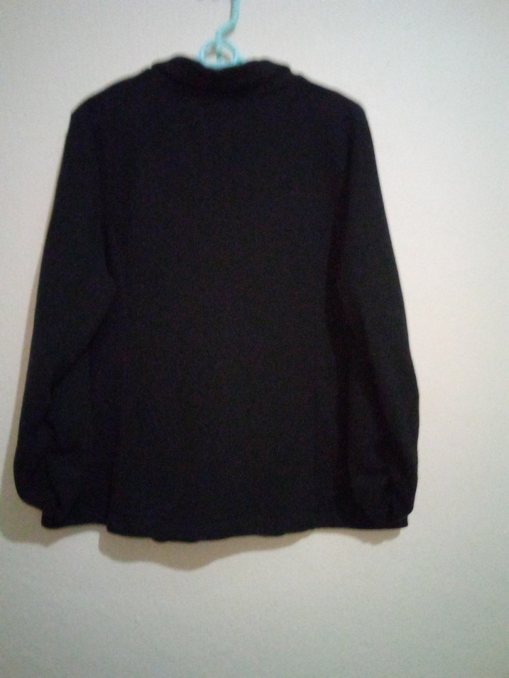 Siyah Kadın Ofis Blazeri, Normal Kesim - Görsel 3