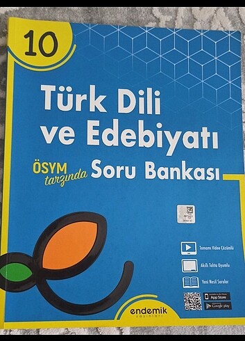 Endemik 10. Sınıf edebiyat soru Bankası 