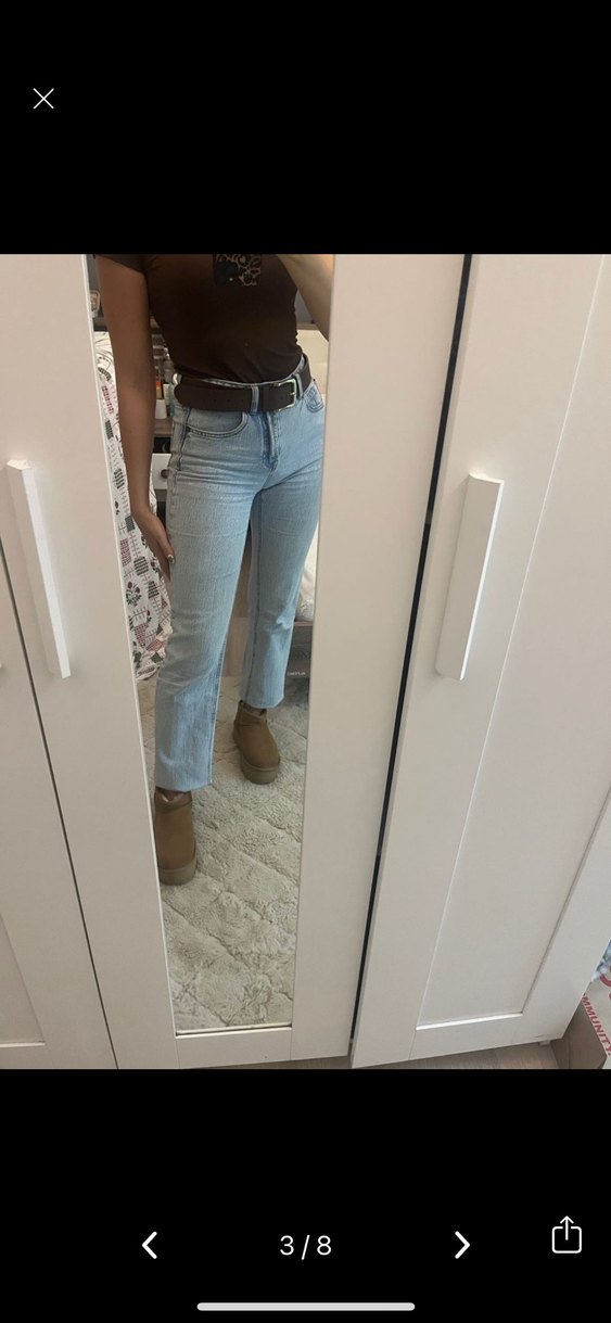 Stradivarius D98 Denim Jean - Görsel 2