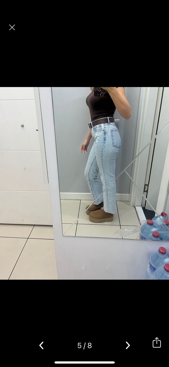 Stradivarius D98 Denim Jean - Görsel 3