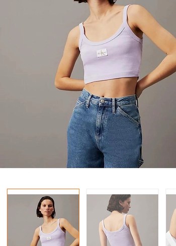 Calvin Klein crop top - Görsel 3