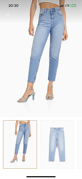 Bershka mom jean