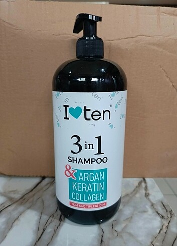 İ Love Ten 1Lt 4 Adet Toplam 4 Lt Unisex Şampuan