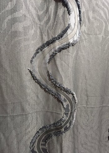 keten karatma perde - Görsel 3