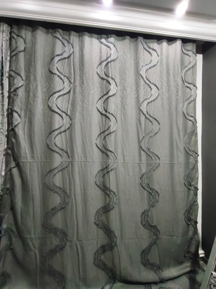 keten karatma perde - Görsel 2