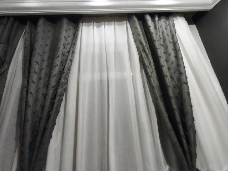 3 adet keten fon perde - Görsel 4