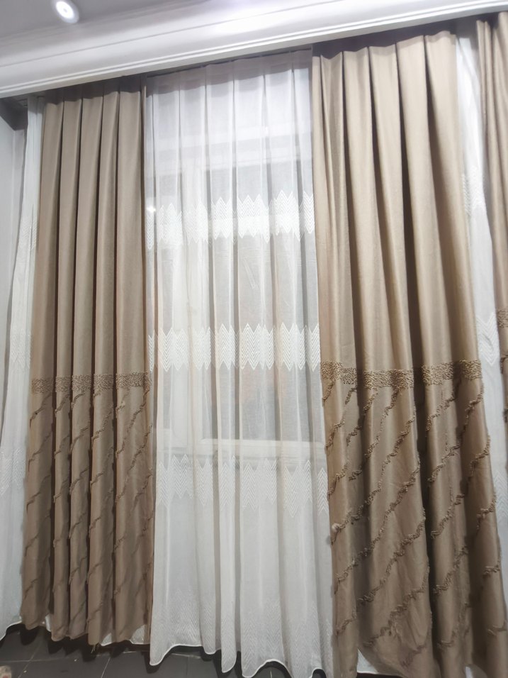 4 Adet keten fon perde - Görsel 2