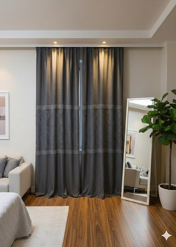 4 Adet keten fon perde - Görsel 3