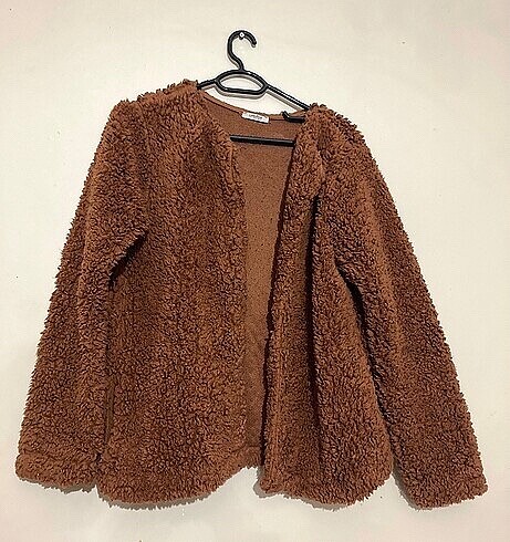 kahverengi peluş ceket