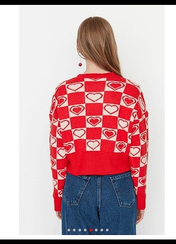 Trendyol & Milla Crop Triko Kazak