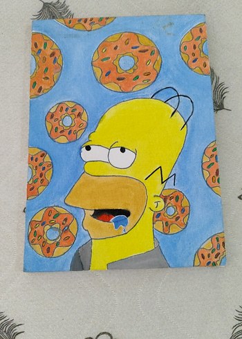 Homer Simpson ve Donutlar tablo