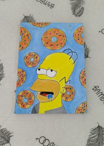 Homer Simpson ve Donutlar tablo
