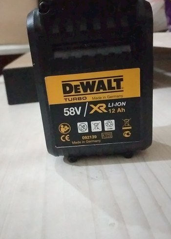  Beden Renk DEWALT 58V Li-Ion Turbo Batarya