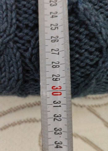  Beden gri Renk lacivert Örgü Kadın Çanta