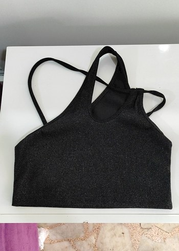 Siyah Mini Spor Sütyeni