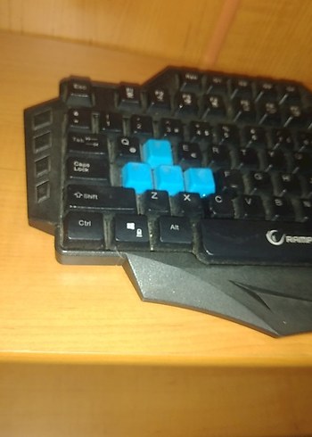 Mavi Detaylı Kablolu  Klavye - Görsel 8