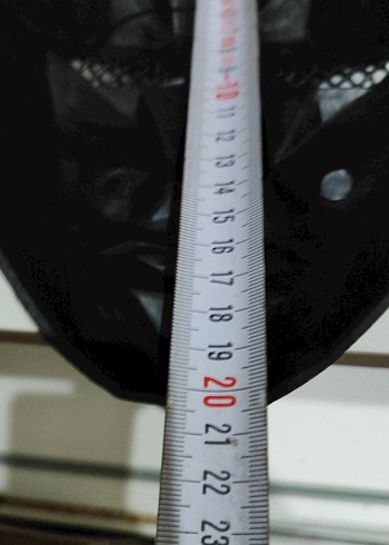 Erkekler için Siyah Geometrik Maske - Görsel 8