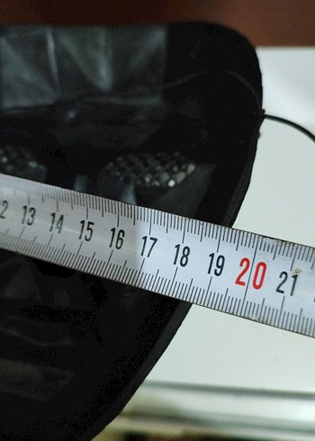 Erkekler için Siyah Geometrik Maske - Görsel 9