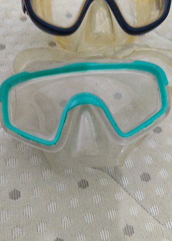 Şeffaf Mini Renkli Yüzme Gözlükleri ve Dalış Seti - Görsel 2