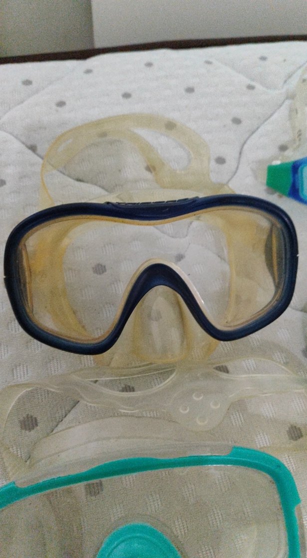 Şeffaf Mini Renkli Yüzme Gözlükleri ve Dalış Seti - Görsel 3