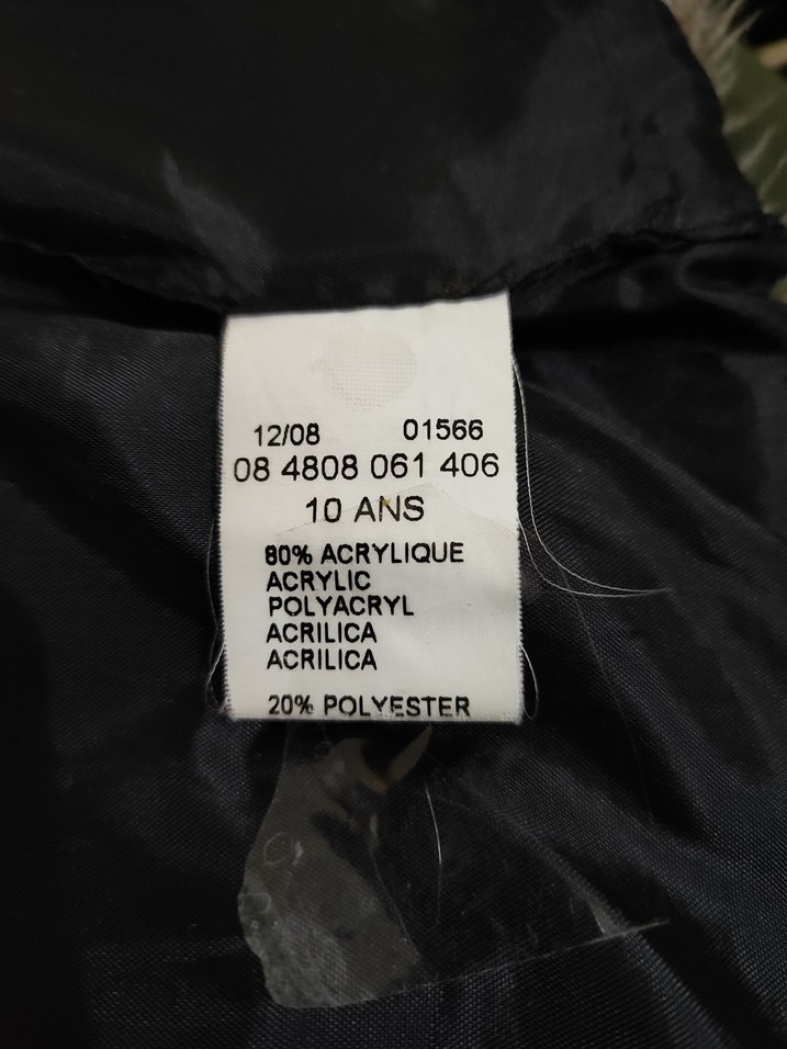 Kız Çocuk Vizon Kürk Detaylı Yün Yelek - Görsel 4