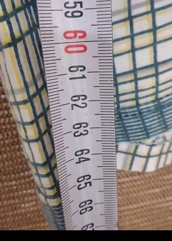 Turkuaz Gri Kareli Kısa Kollu Polo Tişört - Görsel 6